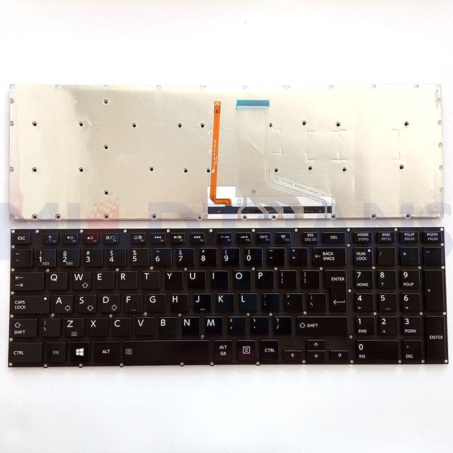 Nueva interfaz de usuario para el teclado de la computadora portátil Toshiba P50-A