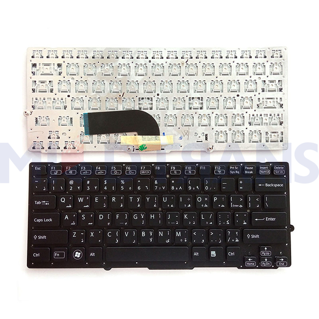 Br/Ru/US/AR/SP/LA/PO para el teclado de la computadora portátil Sony SB
