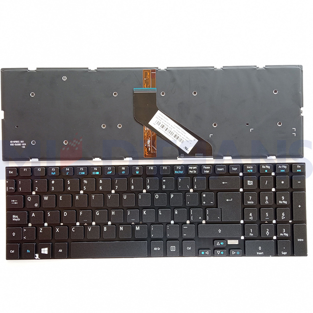 Nuevo teclado de retroiluminación de EE. UU. Para Acer Aspire 5830TG 5830 E5-571 V3-571G 771G 551G E5-572G