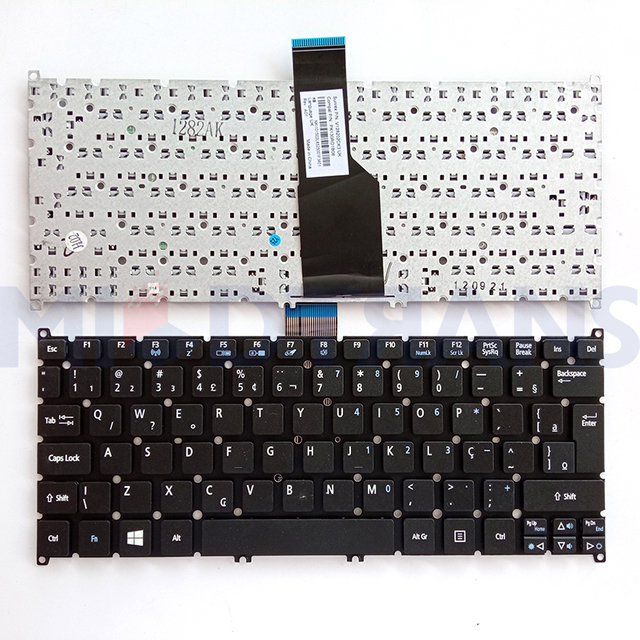 BR para Acer Aspire S3 S3-391 S3-951 S3-371 S5 S5-391 725 756 Teclado para computadora portátil