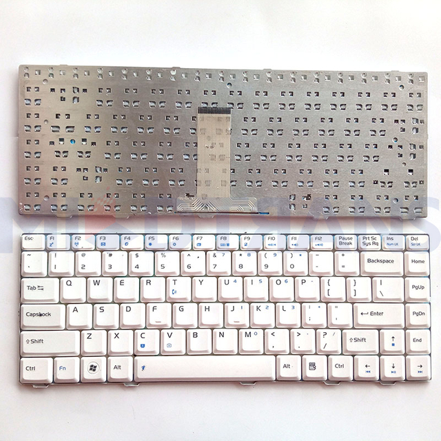 Nuevo teclado de EE. UU. Para ASUS F80 x88V x85 x85s x85e x88s x82 x82l x88e x88se Serie