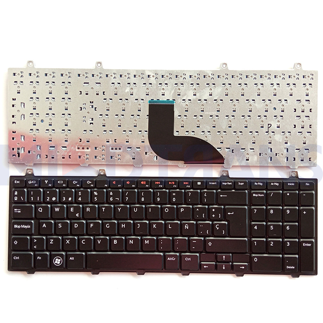 Nuevo teclado de laptop SP para Dell Studio 17 1745 1747 1749