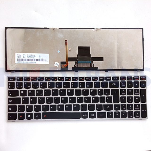 Teclado SP para Lenovo G50 Z50 Z50-70 Z50-75 G50-70A G50-70H G50-30 G50-45 G50-70 G50-70M