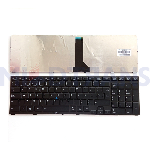 Teclado SP para Toshiba Tecra R850 R950 R960 Teclado para computadora portátil español