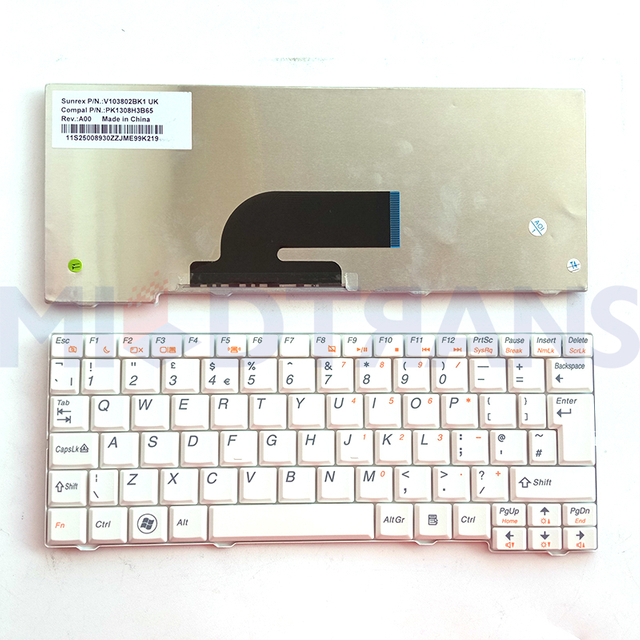 Nueva interfaz de usuario para el teclado de la computadora portátil Lenovo S10-2
