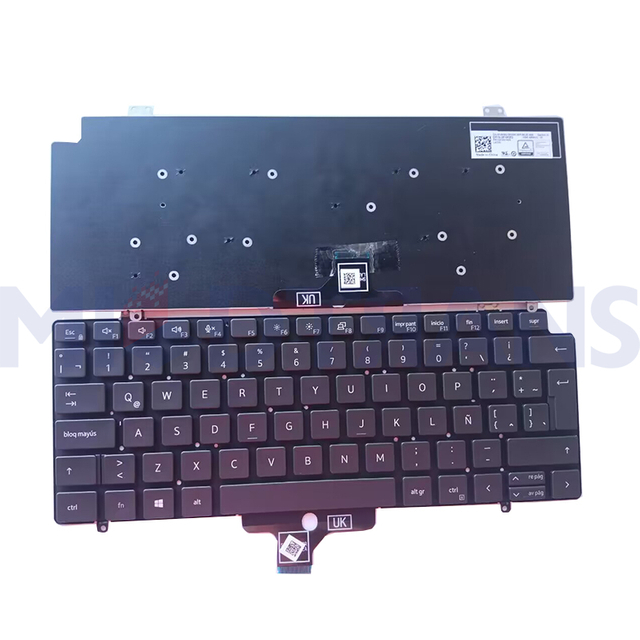 NUEVO LA FOR Dell Latitude 7300 5300 5310 Teclado de retroceso de laptop
