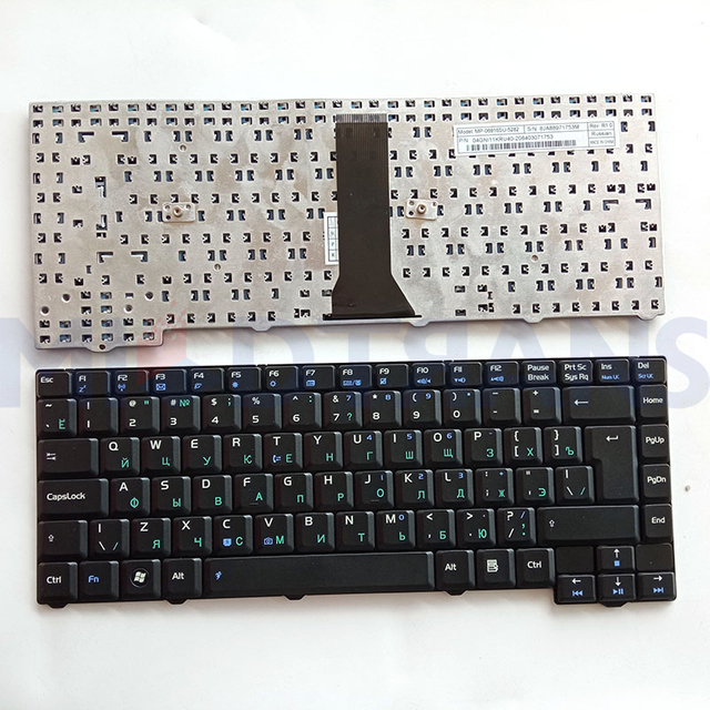 BR/RU NUEVO teclado para el teclado de laptop ASUS F2