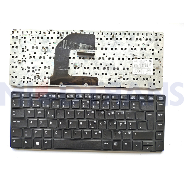 Nueva computadora portátil de teclado PO para HP para EliteBook 8460p 8460W 6460B 6460P 6460W 8470 8470B 8470P 8470 6470