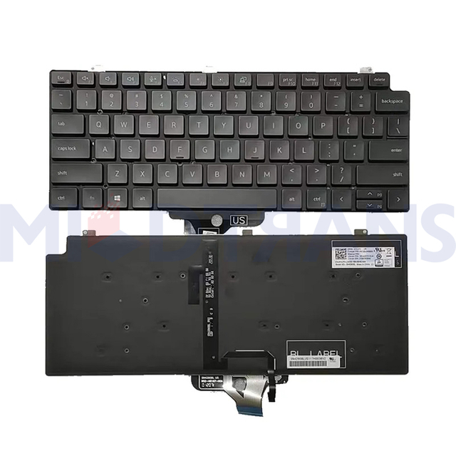 Nuevo LA para Dell Latitude 13-7300 13-7310 2-In-1 7310 7320 5320 06J5CD Teclado portátil