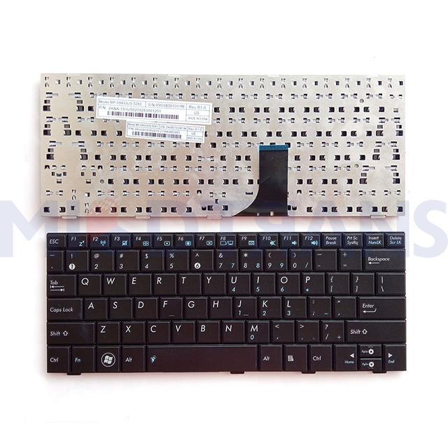 Teclado de laptop US para ASUS EPC 1001HA 1001P 1001PG 1005HA 1005P