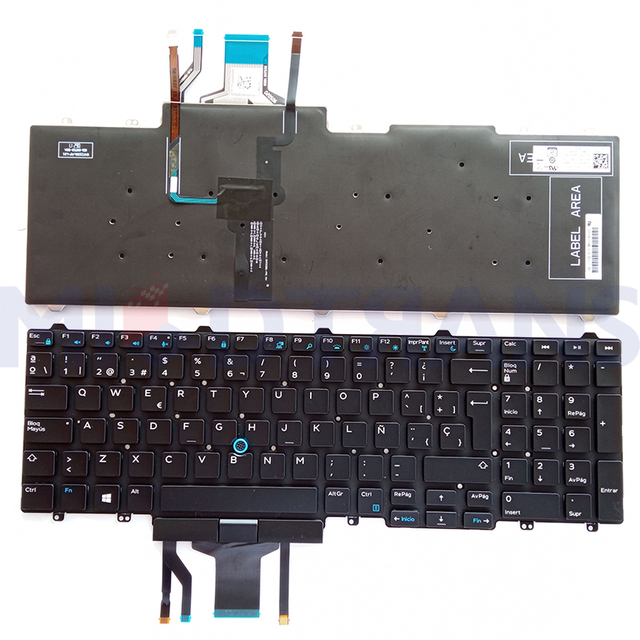 Nuevo SP para el teclado de la computadora portátil Dell E5550