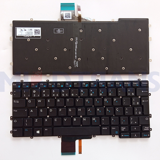 Nuevo BR para el teclado de la computadora portátil Dell E7370