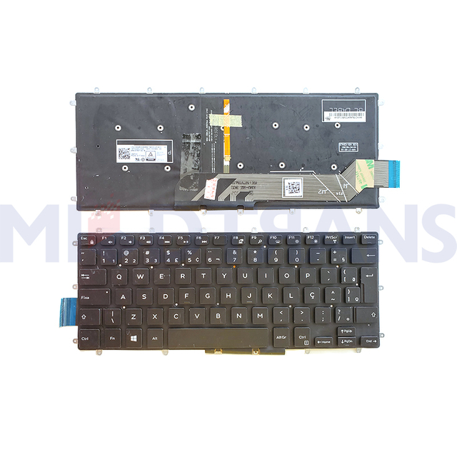 BR TECLADO PAPTOP PARA Dell Inspiron 14-7000 7560 7466 7460 5378 7472 P69G P61F 7572