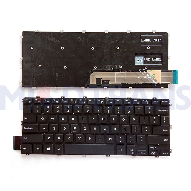 Teclado de EE. UU. Para Dell Inspiron 5391 7391 5490 5493 5498 7490 7491 Vostro 3400 3401 3402 5402 5408 5409