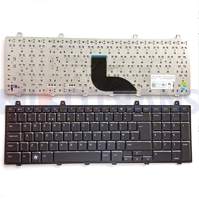 NUEVO teclado del portátil del Reino Unido para Dell Studio 17 1745 1747 1749 Diseño