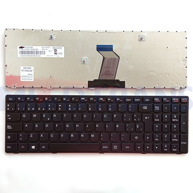 SP para Lenovo G500 G510 G505 G700 G710 G500A G700A G710A G505A G500AM G700AT Teclado para computadora portátil