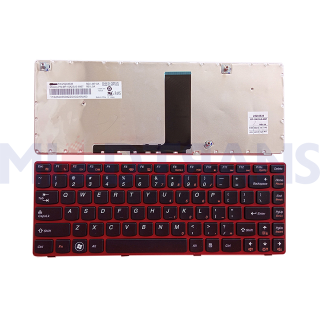 New English Laptop Keyboard para Lenovo V480