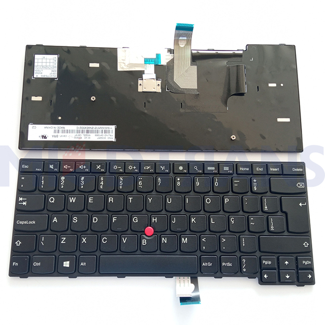 Nuevo BR para Lenovo ThinkPad E450 E455 E460 E465 W450 E470 E475 Teclado para computadora portátil Diseño