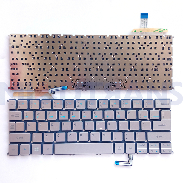 Teclado de diseño de laptop US para Acer Aspire S7-191 S7-191-6400 S7-191-6640