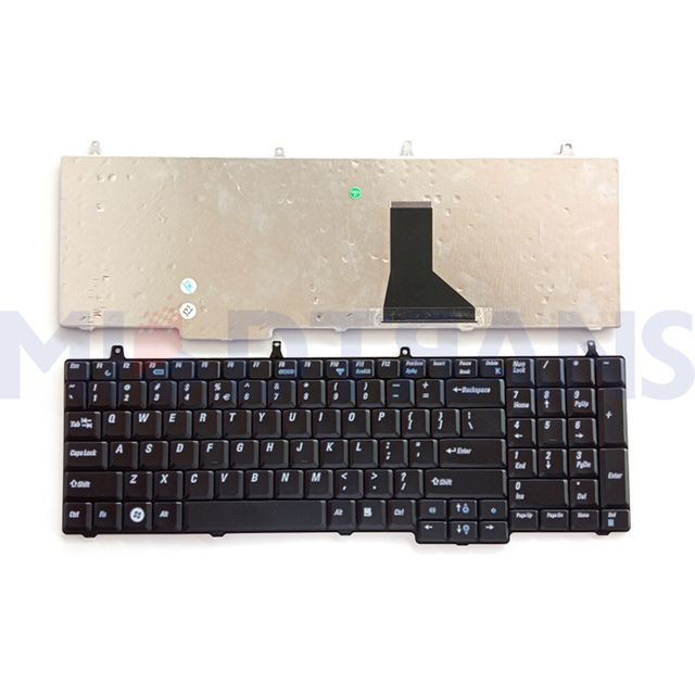 Teclado en inglés de EE. UU. Para Dell Vostro 1700 1710 1720 Diseño del teclado de laptop negro