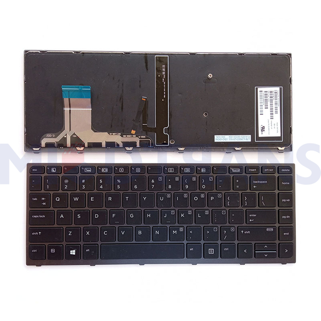 Nuevo teclado de EE. UU. Para HP EliteBook 745 G3 840 G3 836308-001 821177-001