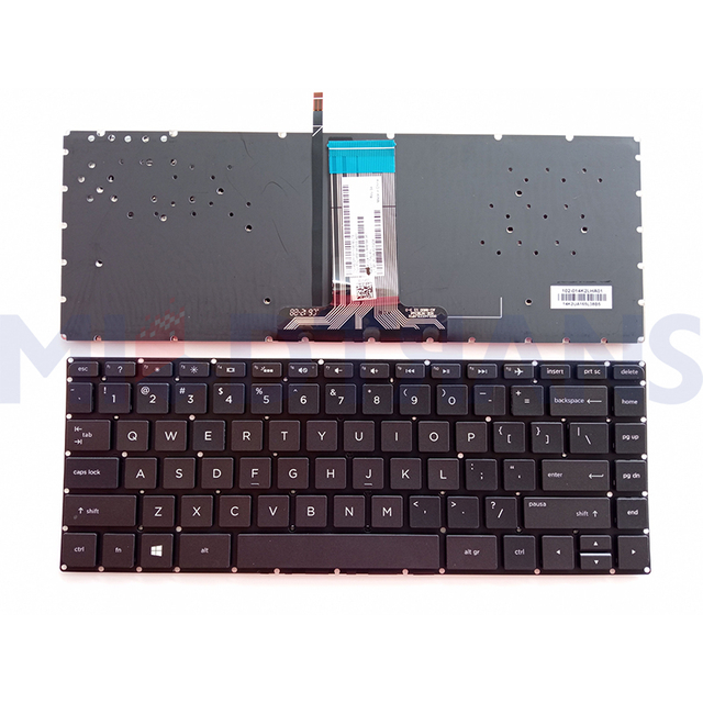 NUEVO EE. UU. Para HP Pavilion 14-AB 14-AB000 14-AB057CA 14-AB154CA 14-AB166 13-U 13-U000 Teclado para computadora portátil