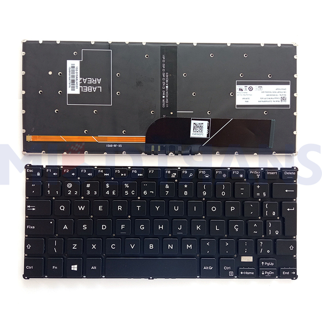 Nuevo teclado BR para Dell Latitude 5175 5179 11 Pro 5130 7130