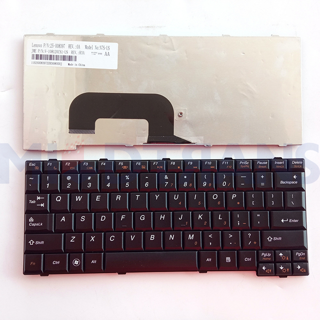 NUEVO teclado de EE. UU. Para Lenovo IdeaPad S12 K23 K26 N7W Laptop Inglés