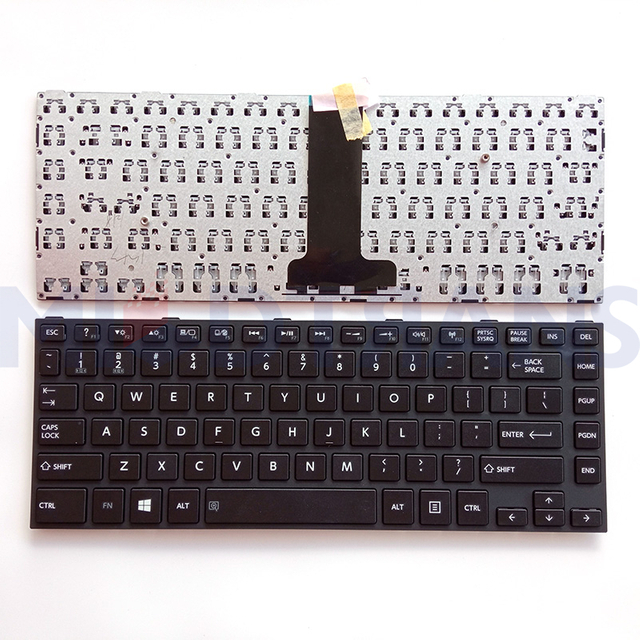 Teclado para computadora portátil de EE. UU. Para Toshiba C40-B C40D-B C40T-B