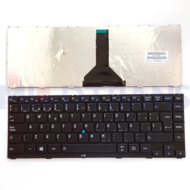 Teclado SP para Toshiba R845 R800-K01B R845-S80 S85 S95 R940 R840 R945