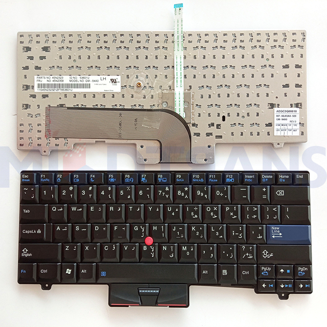 Nuevo AR para el teclado de laptop de diseño Lenovo SL410