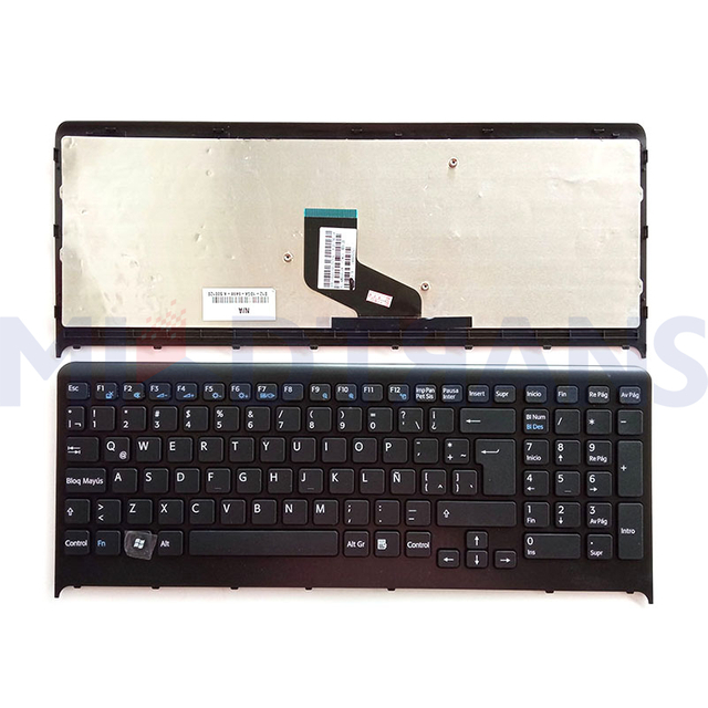 LA para Sony VPC-F11 F12 F13 F21 F22 F136 F138 F117 F170 F115 F219 F21Z1E F249 FC Teclado para computadora portátil