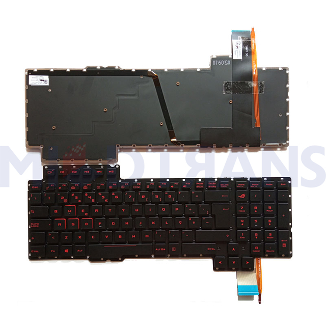 Teclado PO para ASUS ROG G752 G752V G752VS G752VT G752VL G752VM G752VY