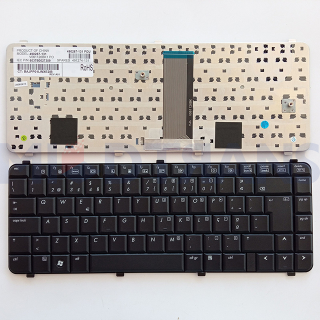 Nuevo PO para HP Compaq 511 515 516 610 615 CQ510 CQ511 CQ610 Teclado para computadora
