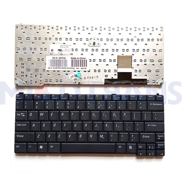 NUEVO teclado de la computadora portátil de EE. UU. Para MSI EX400, X300 X300 x320 x330 x340 x400 x410 x430