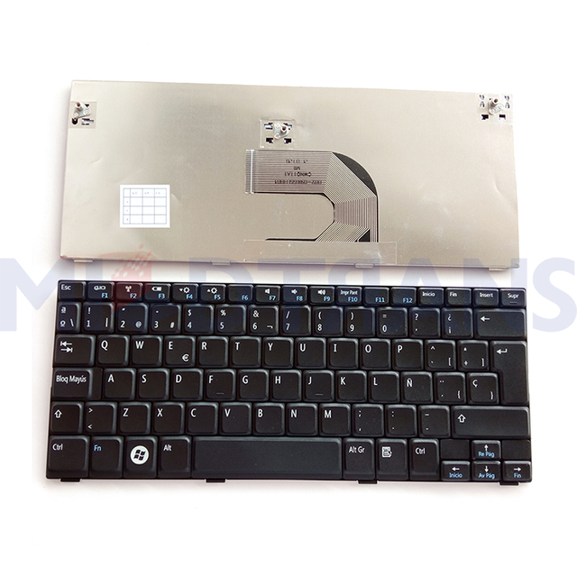 Nuevo teclado SP para Dell Mini 1018 1012 1018 10