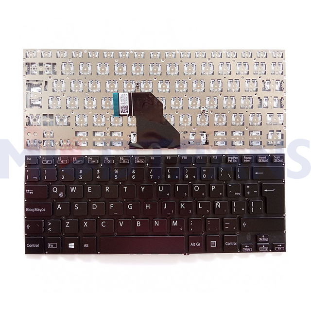 LA para Sony VAIO SVF142 SVF143 SVF144 SVF14E SVF14 Tecillos de reemplazo latino