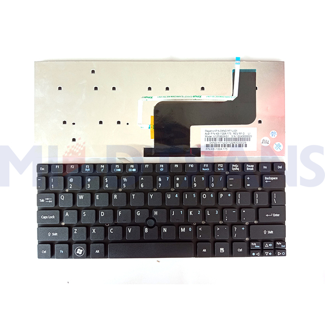 Teclado para computadora portátil US para Lenovo ThinkPad T60 T60P T61 R60E R61I Z60 T400 R400 W500
