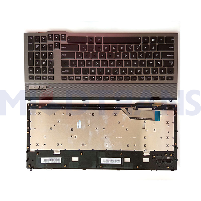 NUEVO EE. UU. Para Asus G55 G55VW G57 G57VW Teclado retroiluminado
