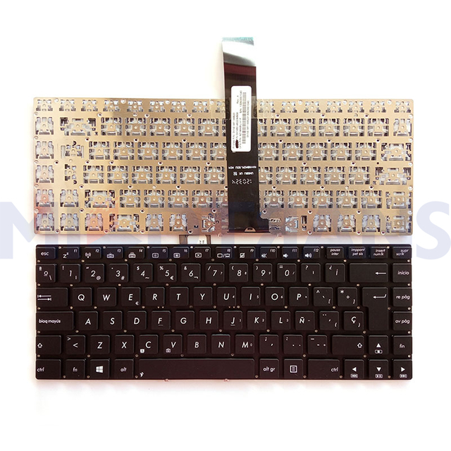 Teclado portátil de EE. UU./SP para ASUS N46 U37 U37VC U47 U47A U47VC NUEVO NEGNO INGLÉS