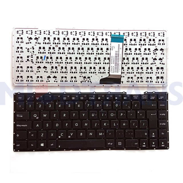 Nuevo LA para ASUS X451 X451C X451CA X451MA X451MAV A455 A450 X455 X454 R455 A455L Teclado para computadora portátil