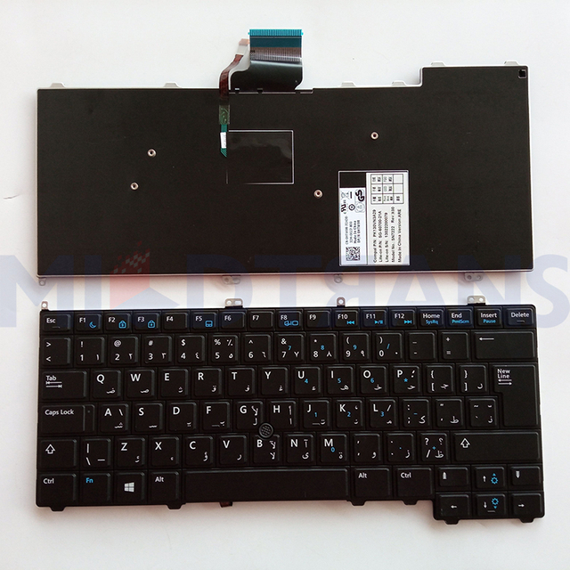 Nuevo AR para Dell Latitude E7440 E7240 teclado portátil