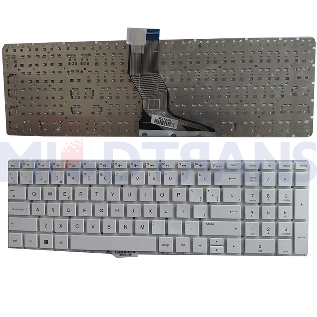 Nuevo SP para HP Envy X360 15 BW 15-B 15-BP 15-BS España SP Backlight Silver 86910-XEA 920216-071 SN81622BL1 Teclado portátil