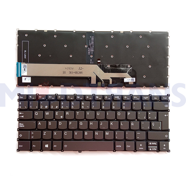 Nuevo SP para Lenovo Yoga 530-14IKB 530-15 730-13 730-15 C740-14 S540-14 13S-IML Spanish Keyboard Backlitlit