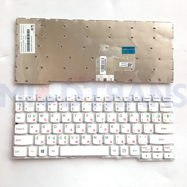 Nuevo diseño de lenguaje RU adecuado para Lenovo Yoga 700-11 710-11isk Yoga 311 Yoga311 teclado portátil