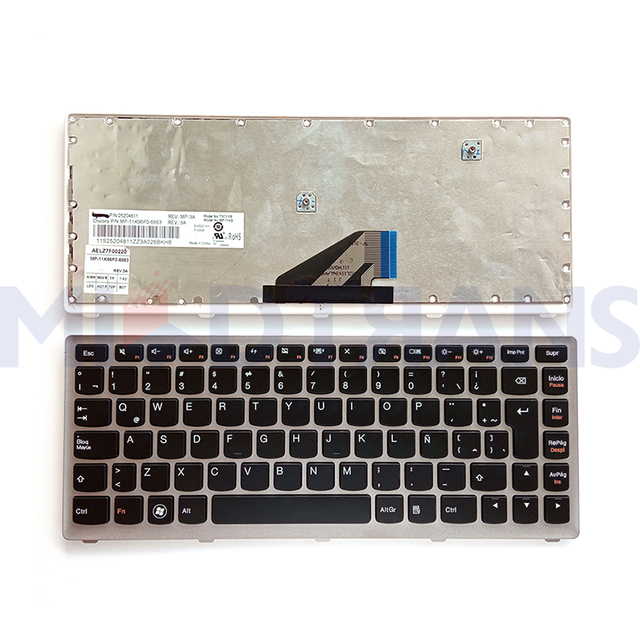 Teclado LA para el teclado de la computadora portátil Lenovo U310