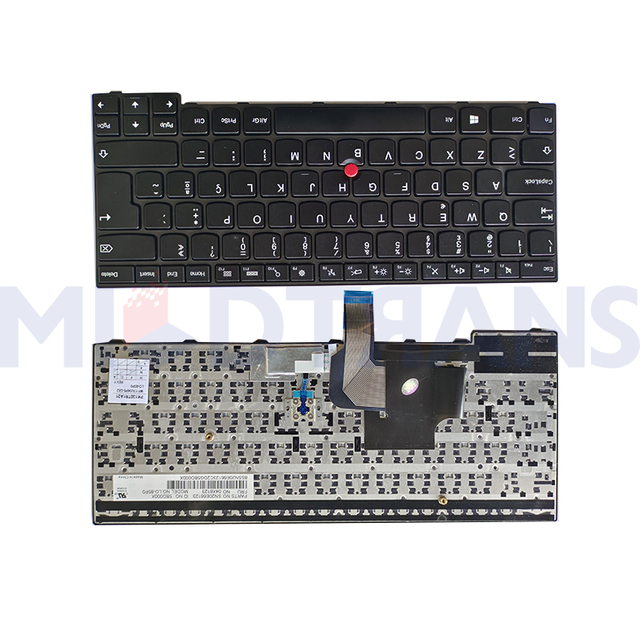 PO para el teclado de la computadora portátil Lenovo E450