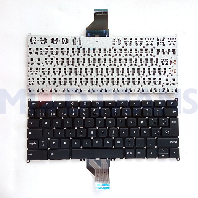 Teclado portátil SP para Acer Chromebook C720 C720p