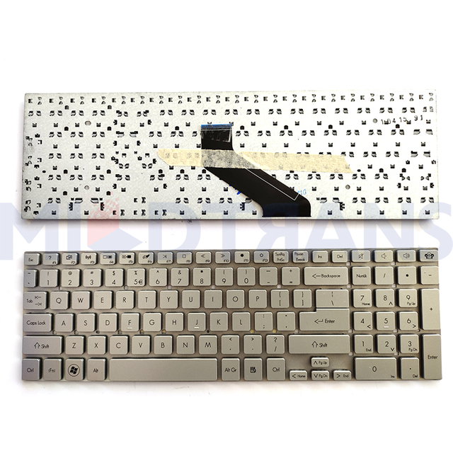 Teclado portátil de EE. UU. Para puerta de enlace NV52L NV55S NV56R NV57H NV75S NV76R NV77H P5WS0 TS13SB TS44HR TS44SB TS45HR LS44HR LS44SB