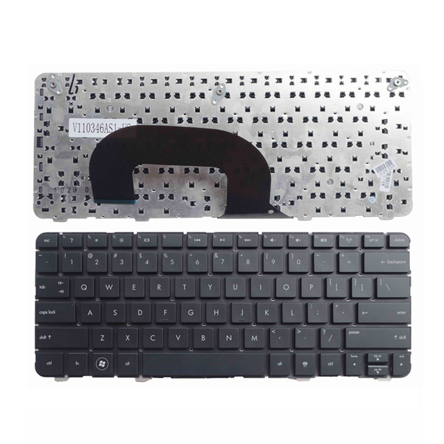 Nuevo teclado de EE. UU. Para HP Pavilion DM1-3000 Teclado de computadora portátil con diseño en inglés